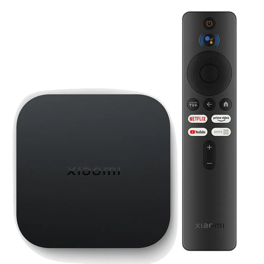Xiaomi TV Box S 4K Ultra HD | Google TV + Control Remoto Inteligente por vox