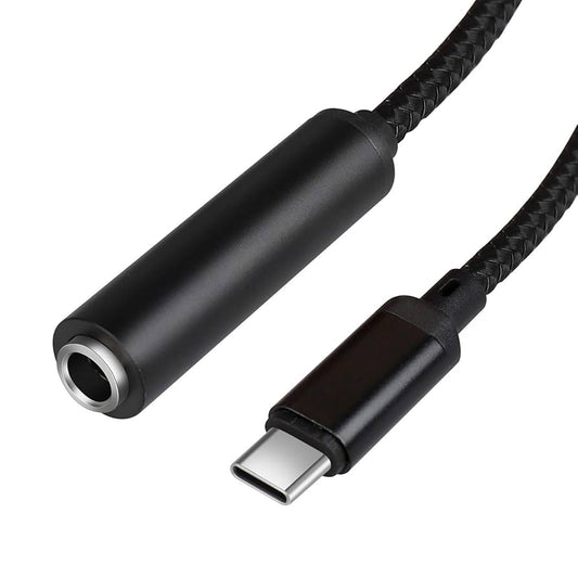 Adaptador LDNIO LS-Y80C  USB-C a 3.5mm HiFi Audio para Android y más