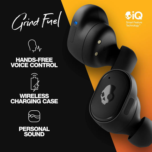 Skullcandy Grind iq | Audífonos Inalámbricos con Control por Voz y Carga Inalámbrica