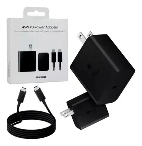 Cargador Samsung Original 45W Super Rápido | Incluye Cable 1.8m