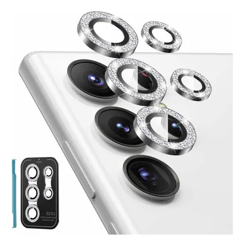 Protector de vidrio para camara lente por lente Samsung s23 ultra/s24 ultra