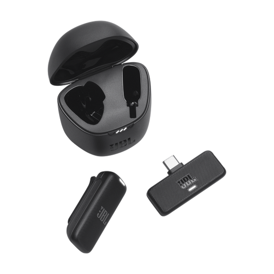 JBL Quantum Stream Wireless USB-C | Micrófono Inalámbrico Profesional hasta 100 Metros