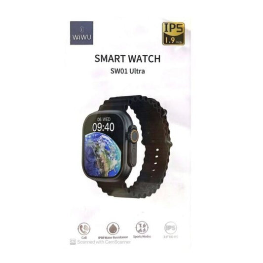 Smartwatch WiWU SW01 Ultra – Reloj Inteligente con Monitor de Salud y GPS