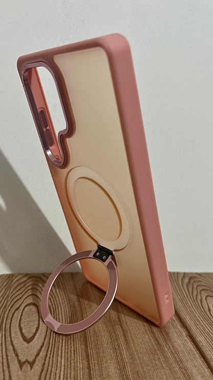CASE STARLIGHT SHIELD LD|funda con Anillo parante Magsafe Samsung s23 ultra