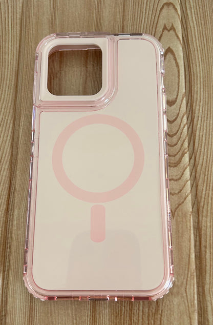 CASE BIRLLO 360 3en1 JELLY MAGASAFE GAMUZADO  Samsung s24 fe