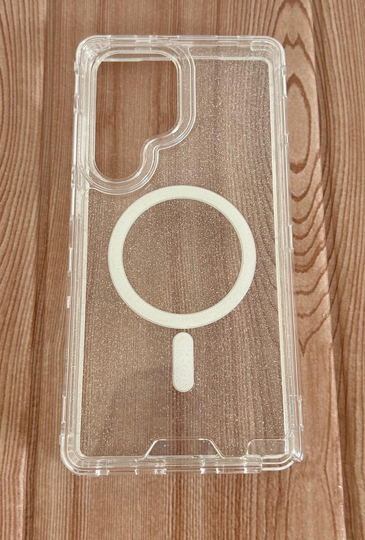 Case 360 3en1  MagSafe brillo escarcha premium iPhone 13/14/15 6.1