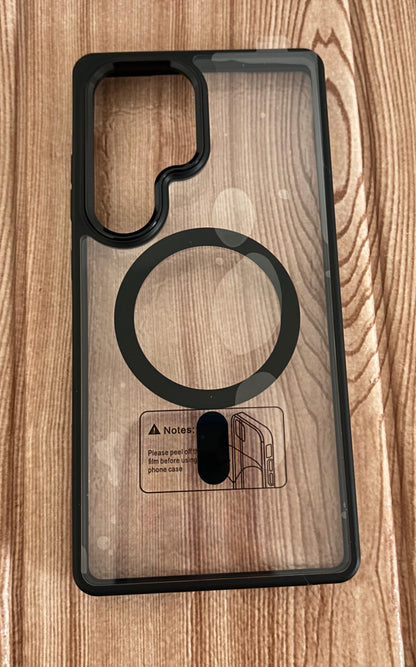 Case MagSafe bordes  premium for Samsung s25 ultra
