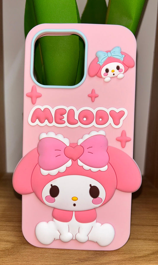 case goma hello kitty essential 3D iPhone 15 pro max