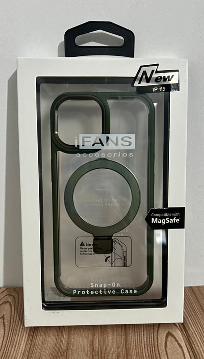 CASE STARLIGHT SHIELD LD|funda con Anillo parante Magsafe iPhone 13/14/15 6.1
