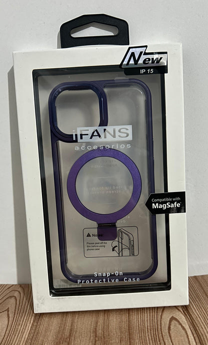 CASE STARLIGHT SHIELD LD|funda con Anillo parante Magsafe iPhone 13/14/15 6.1