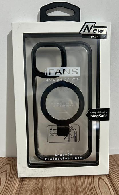 CASE STARLIGHT SHIELD LD|funda con Anillo parante Magsafe iPhone 13/14/15 6.1