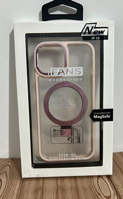 CASE STARLIGHT SHIELD LD|funda con Anillo parante Magsafe iPhone 13/14/15 6.1