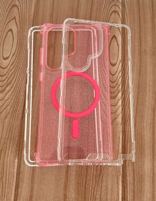 Case 360 3en1  MagSafe brillo escarcha premium iPhone 11 6.1