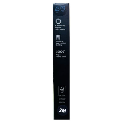 UNGREEN UNO Cable USB-C a USB-C PD 100W – 2 m