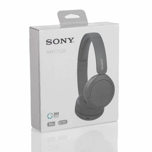 Audífonos vincha Inalámbricos Sony WH-CH520 – Sonido 360 Reality, Hasta 50h de Batería y Conexión Multipunto