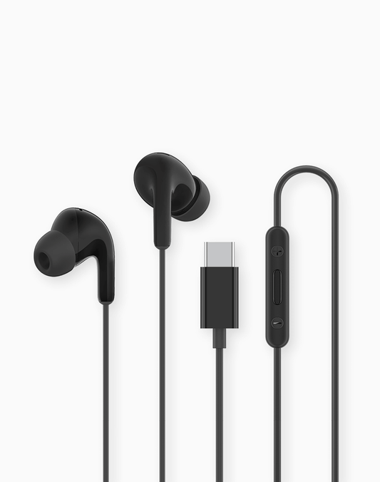 Xiaomi Type-C Earphones | Auriculares con Cable y Conector USB-C | Sonido Estéreo y Micrófono Integrado