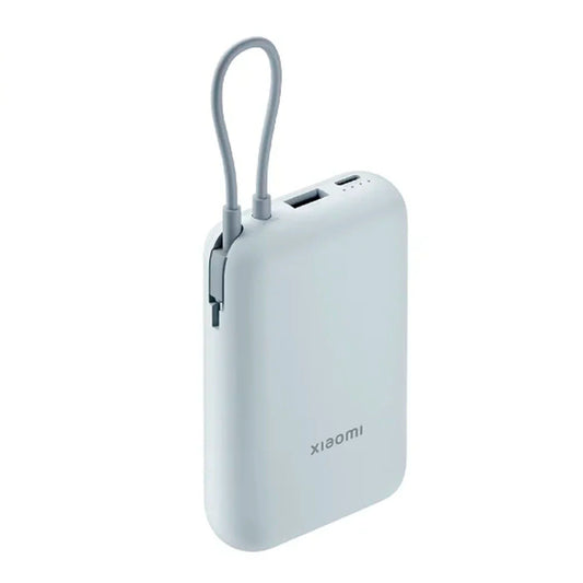 Xiaomi Power Bank 10000mAh | Carga Rápida 22.5w con Cable Integrado
