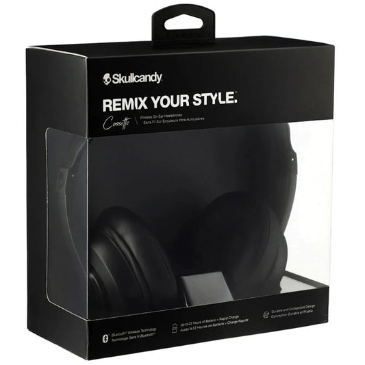 Skullcandy Cassette Wireless | Auriculares On-Ear Bluetooth con Diseño Retro y Sonido Premium