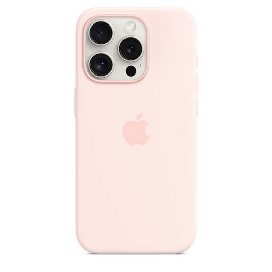Case silicona gamuzado logo apple for iPhone 13/14/15 6.1