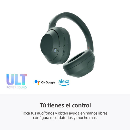 Audífonos Sony WH-ULT900N – ULT Power Sound, Cancelación de Ruido Digital, 30h de Batería, Bluetooth y Modo ULT