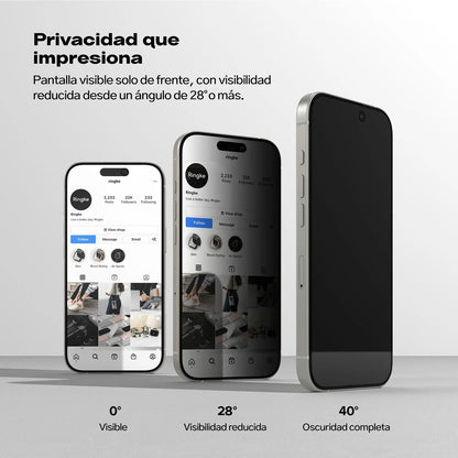 MICA DE VIDRIO PREMIUM ANTIESPIA IPHONE 15 PRO MAX