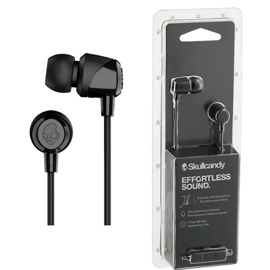 Audífonos Skullcandy Jib con Micrófono – Sonido Nítido, Diseño Compacto y Conector 3.5mm