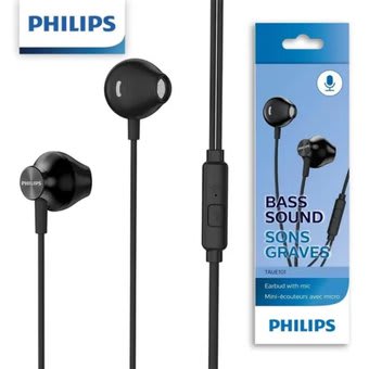 Audífonos Philips TAUE101 1000 Series jack 3.5 con Micrófono – Diseño Tipo Earbud y Control Integrado