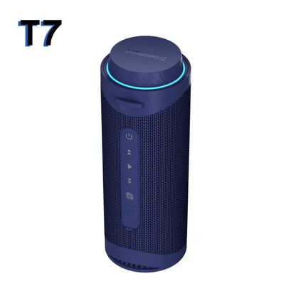 Bocina Tronsmart T7 – Sonido 360°, 30W de Potencia, IPX7, Luces RGB, 24h de Reproducción y Bluetooth 5.3